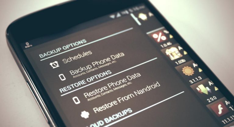 Eseguire il backup su Android