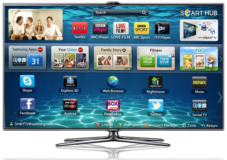 Smart TV Samsung 46ES7000 – Recensione