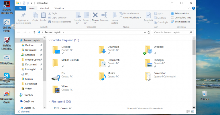 Come usare l’accesso rapido in Windows 10