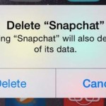 cancellare profilo Snapchat – rimuovere app
