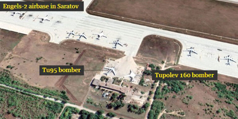 Ucraina. Basi aeree militari russe colpite