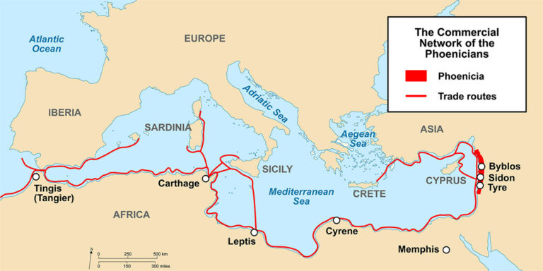 Storia del Libano. Prime civiltà e Fenici