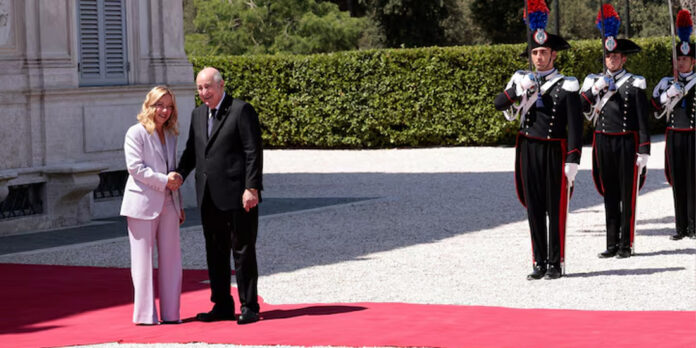 Vertice Italia Algeria