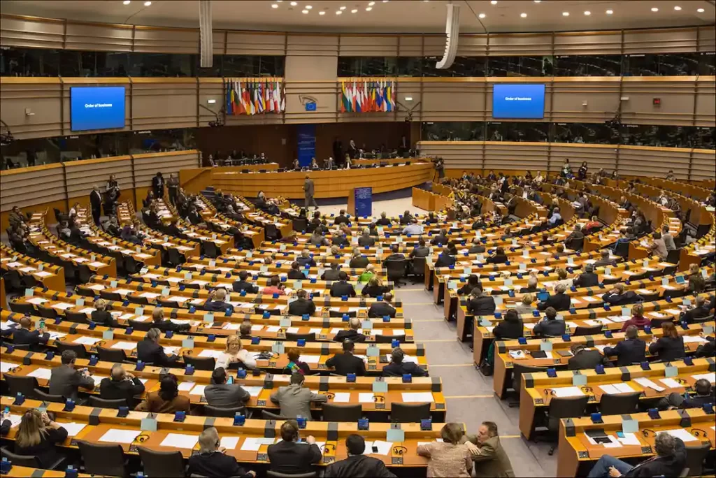 laula plenaria del parlamento europeo
